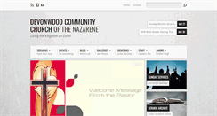 Desktop Screenshot of devonwoodchurch.com